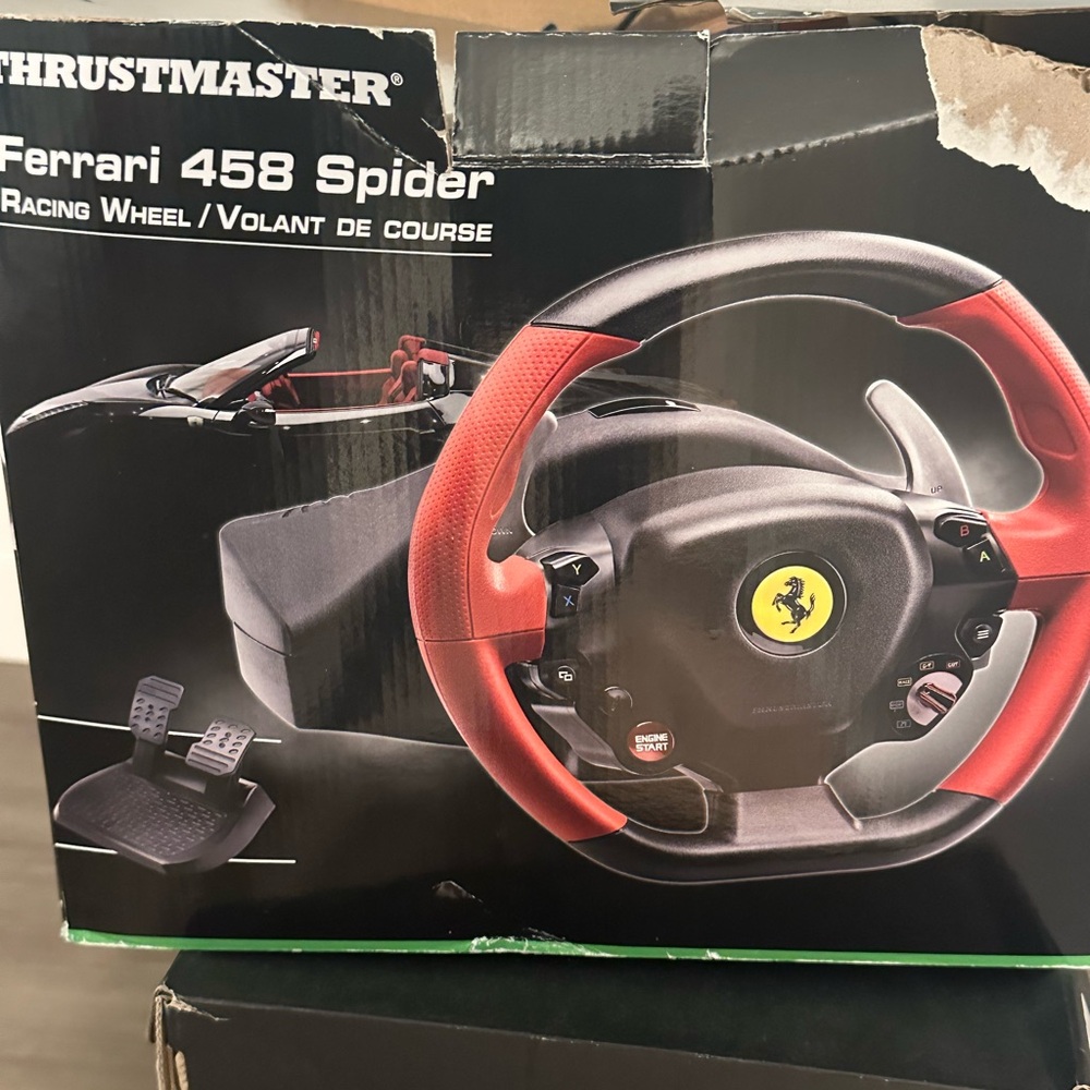 Thrustmaster Ferrari 458 Spider Racing Wheel